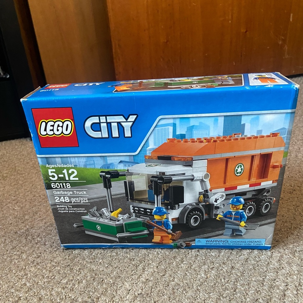 Lego city garbage truck set#60118